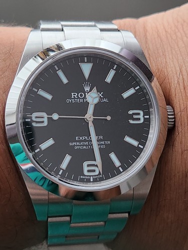 Rolex explorer 214270 39mm - rolex,