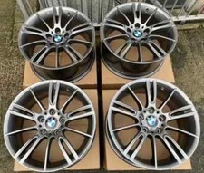 Genuine BMW MV3 193M Alloy Wheels 18" E90 E91 E92 E93 E46 F20 F22: Ferric Grey