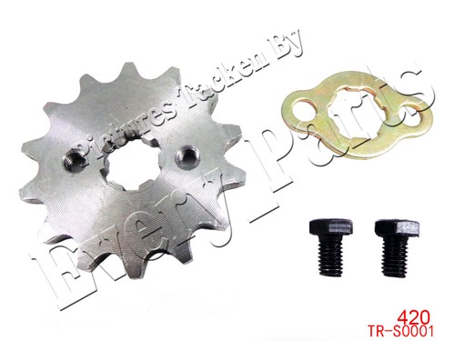 Sprocket 420 14t - sprocket, 50cc