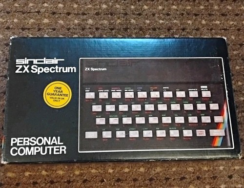 Sinclair spectrum vintage - zx,