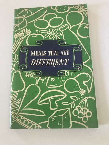 Vintage stork cookery book - book,