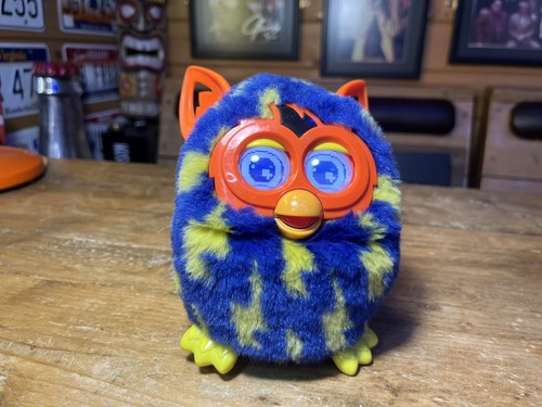2012 hasbro furby boom yellow - boom,
