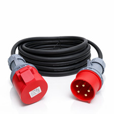16A 32A 3 Phase Extension Lead