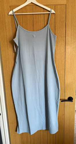 Adidas blue ribbed - blue, bodycon