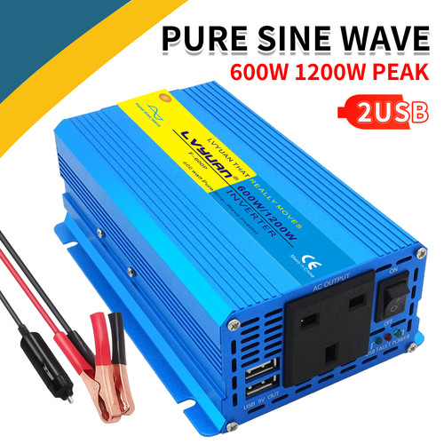 600w 1200w pure sine wave - pure,