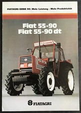 FIAT 55-90 FIAT 55-90 dt TRACTOR Sales Brochure c1980's