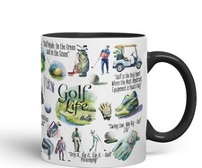 Golf Life Golfer Sport Ceramic