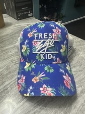 Fresh Ego Kid New Era Trucker Mesh Cap Hat One Size Adjustable Red Summer