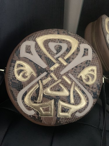 Gorgeous rare round leather - rare,