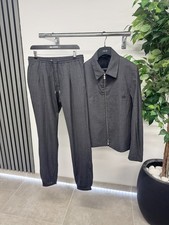 Dior Homme Core Track Jacket & Track Pants In Grey RRP £3340 / UK. M (Fits. S)