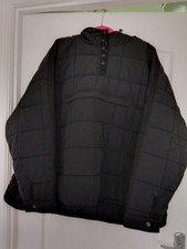 Black Quilted OVERHEAD JACKET size 24