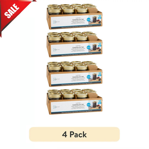 Pack 8oz mason jars - 48,