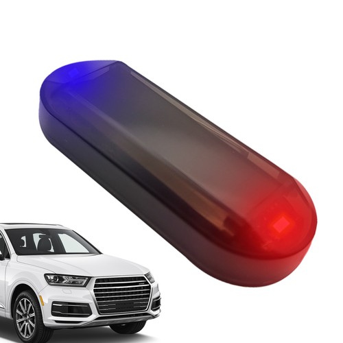 Solar power car flashing light - car,