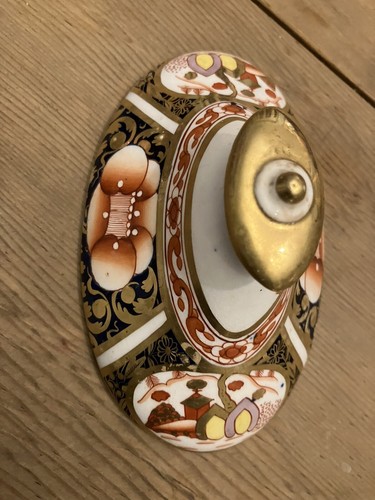 Royal crown derby lid - crown, teapot