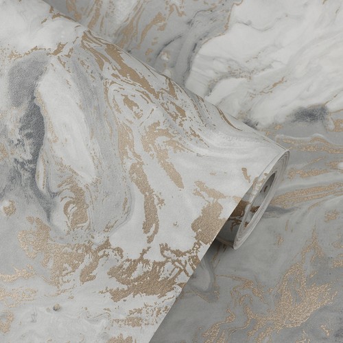 Liquid marble swirl - 3d,