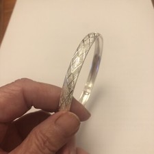 STERLING SILVER BANGLE 925