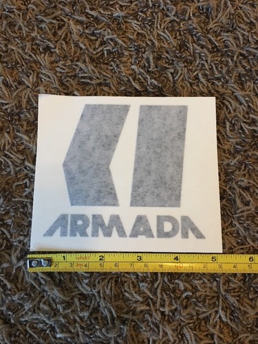 Armada sticker black - armada,