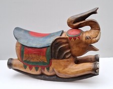 Large Vintage Hand Carved