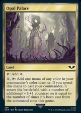 MTG Opal Palace [Universes Beyond: Warhammer 40,000, Near Mint]