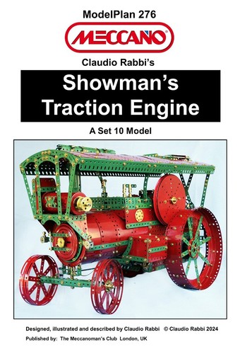 Meccano model plan showman - meccano, showman's