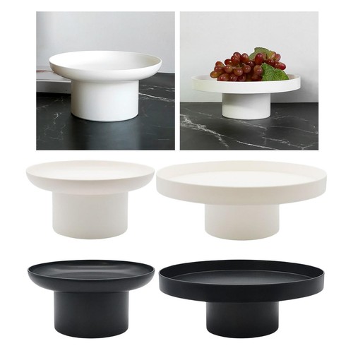 Household round stand tray - round,