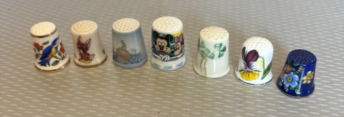 Vintage fine porcelain - fine, thimble