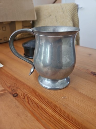 Pewter tankard - pewter,