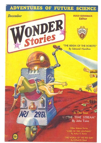 Science fiction comic book - science,