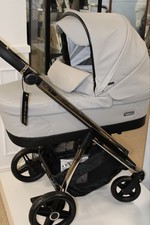 Bebecar Flowy Pram & Pushchair – Light Grey – Ex Display