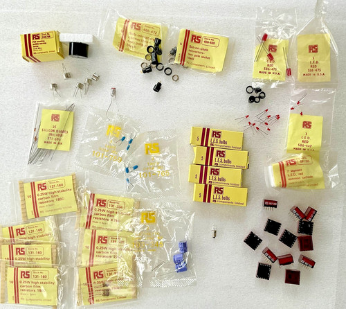 Radio spares number leds - radio,
