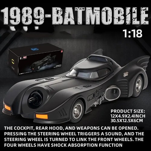 1989 batman batmobile - 1:18,