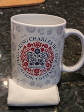 King Charles 111 Coronation Mug Never  Used GOOD Christmas present
