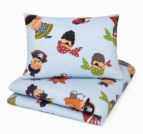Cot bed duvet cover and - bed,