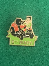 RIDE ON MOWER ETESIA ETS MARY-HUSQVARNA VIRE-PIN BADGE