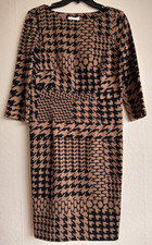 BNWT Linea (House of Fraser) dress with houndstooth pattern - size 10