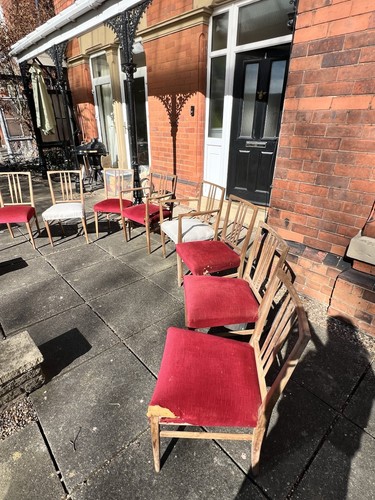 Vintage heals dining chairs - vintage,