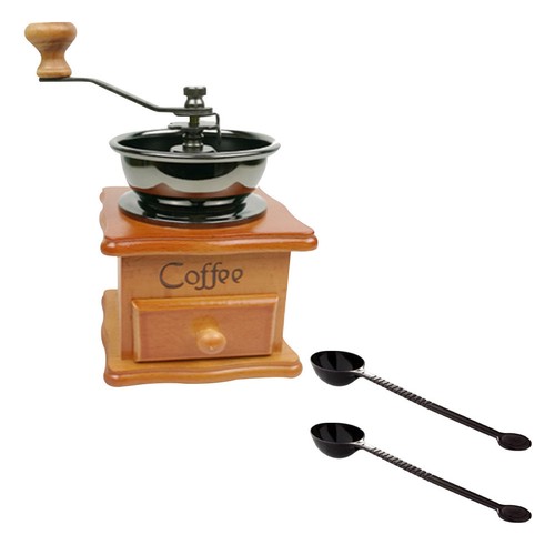 Grain mill hand crank bean - ,