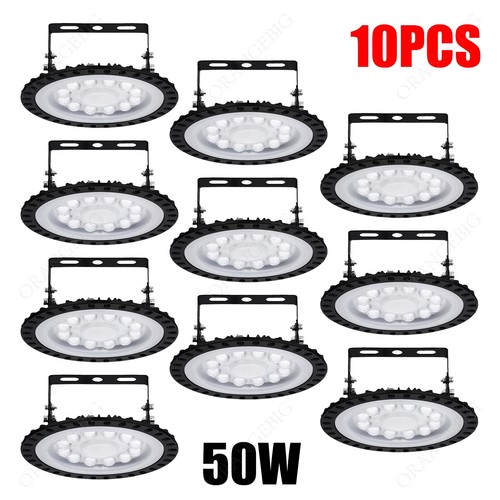 10x 50w ufo led - high, bay