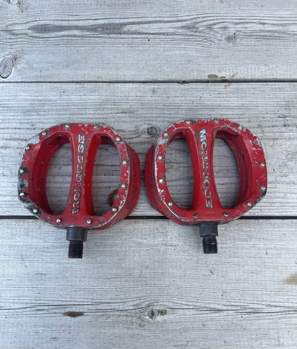 Vintage mongoose bmx pedals - vintage,