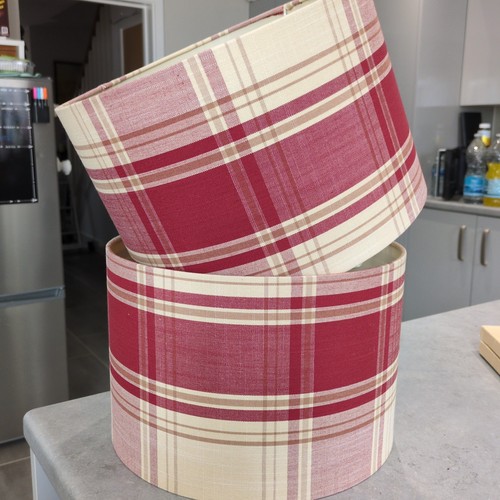 Tartan lampshades 20cm - 2,