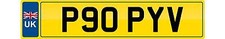 POPPY V Private number plate P90 PYV cherished car reg personal registration