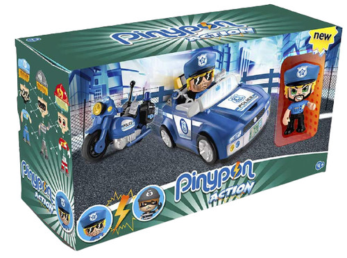 Pinypon action toy police car - action,