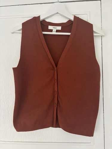 Women knitted vest - knitted,