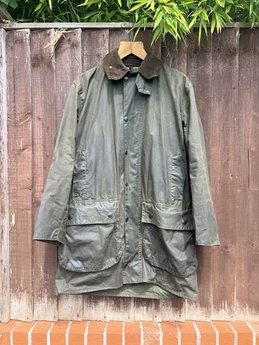 Barbour a200 border wax jacket - barbour,