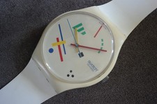 Maxi Swatch Special Vasily Time 1987 Wall Clock Pop Art Birthday Anniversary Car