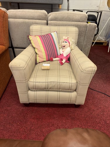 Laura ashley check armchair - laura,
