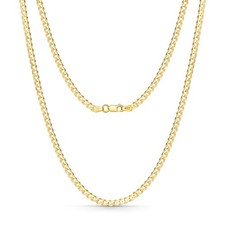 Amberta 9ct Yellow Gold Curb