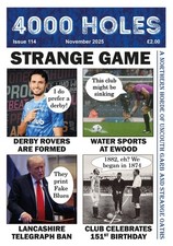 Blackburn Rovers fanzine 4,000 HOLES – ISSUE 114