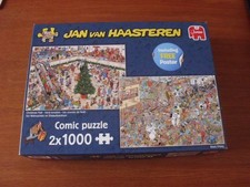 Jumbo Jan Van Haasteren 2x 1000 comic puzzle – Christmas Mall + Black Friday