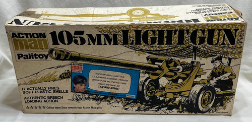 Action man 105mm lightgun - man,